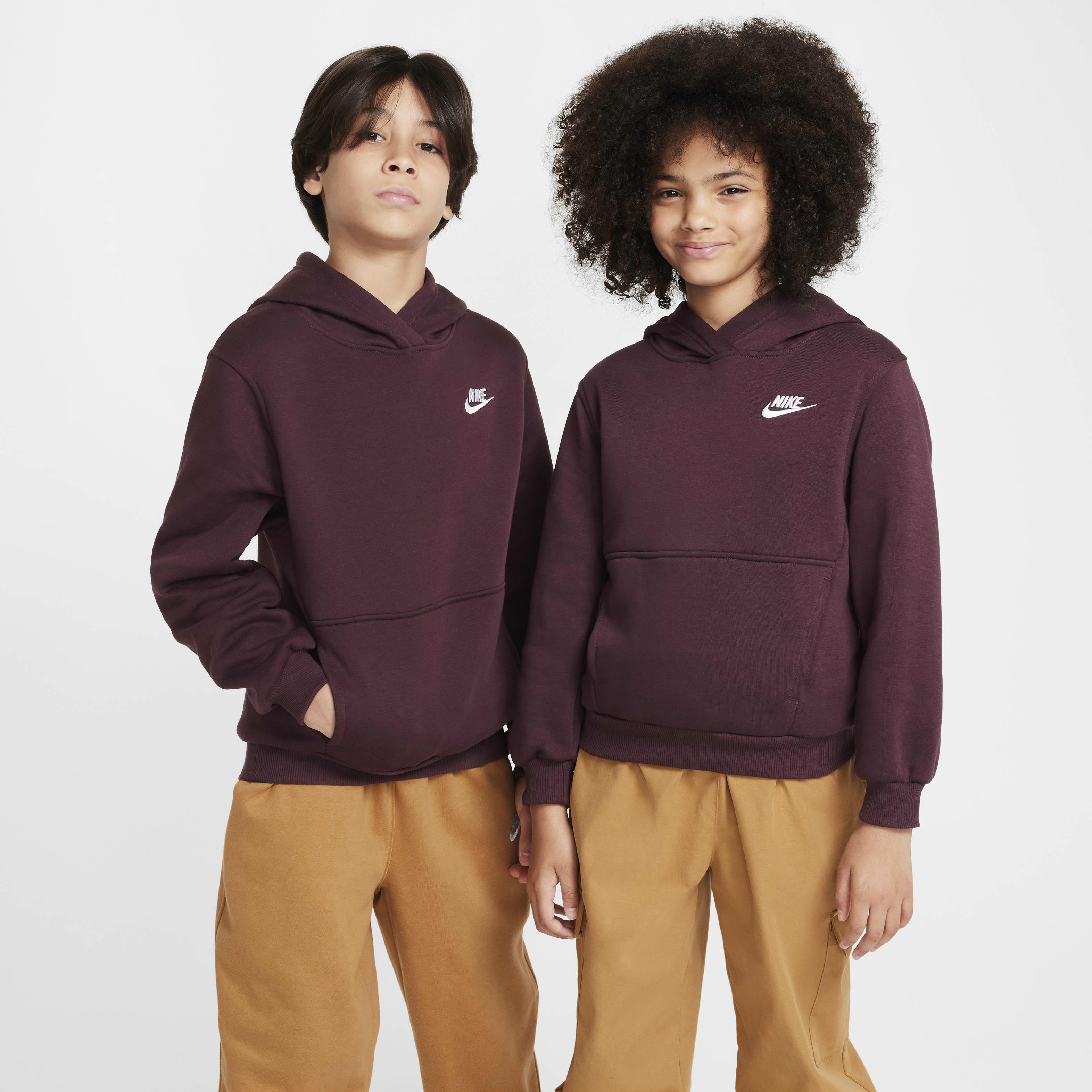 Nike Sportswear Club Fleece Older Kids Pullover Hoodie King s Cross